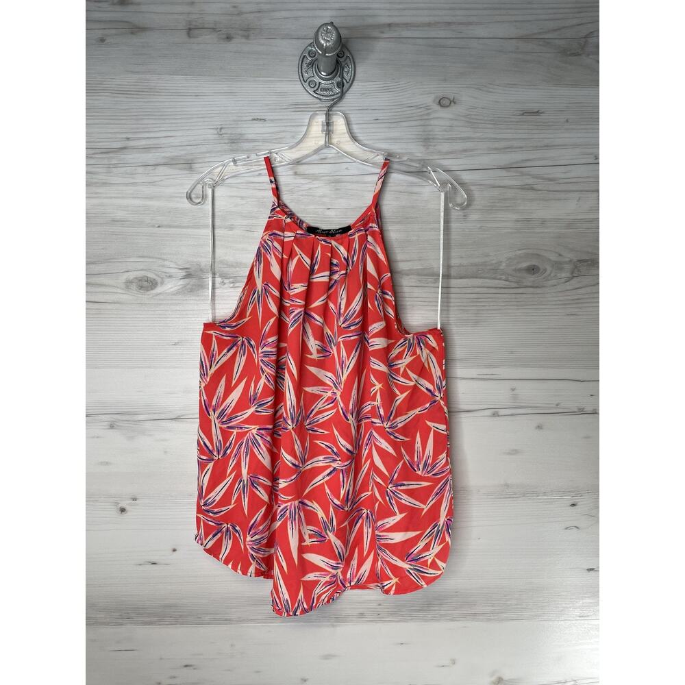 Alice Blue Tank Womens Extra Large Red Floral Camisole Sleeveless Top‎ XL